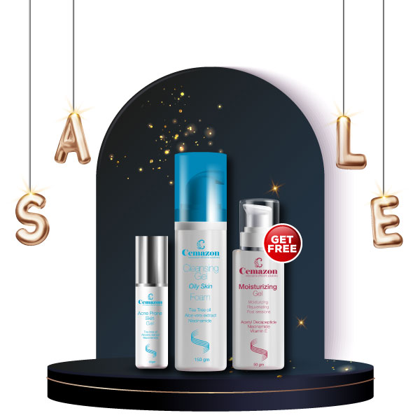 Foam oily + Anti acne  + Moisturizing Gel Free