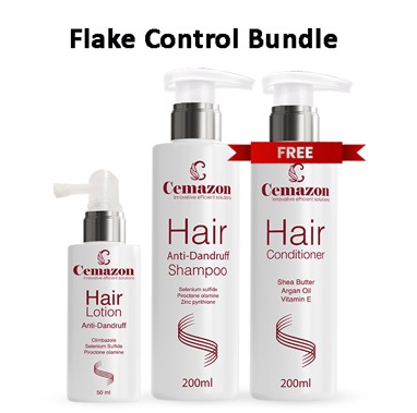 Anti dandruff shampoo + Anti dandruff lotion + Conditioner Free