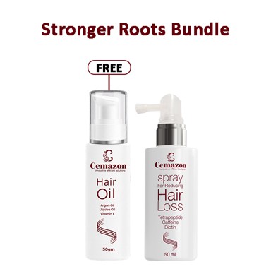Hair loss Spray + hair oil (free)